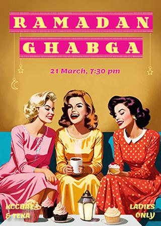  Ramadan Ghabga (Ladies only)