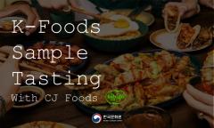 K-Food Sample Tasting event